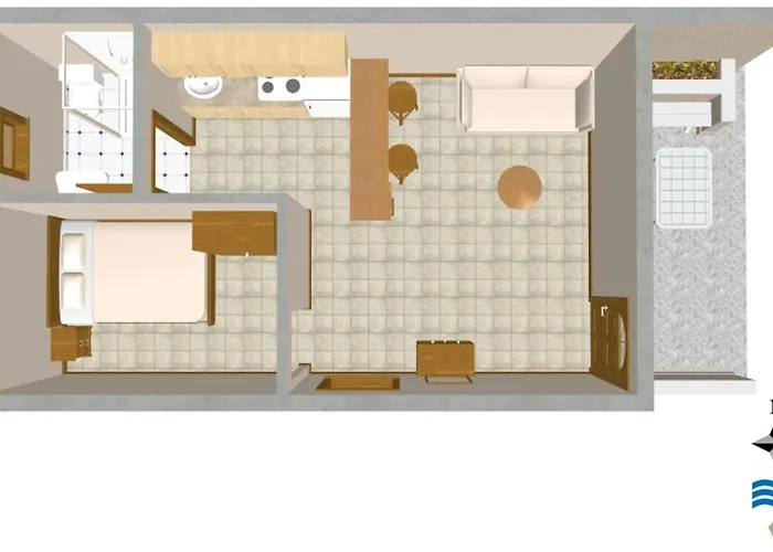 Apartmán With Parking Space - Vis - 2444 Rukavac (Vis)